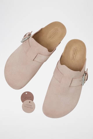 Nubuck Clogs - Roze