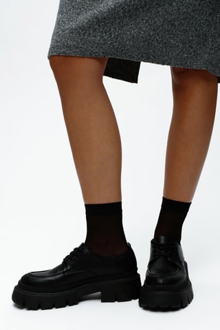 Derbys plateformes - Noir