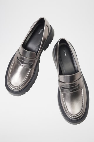 Mocassins - Argenté