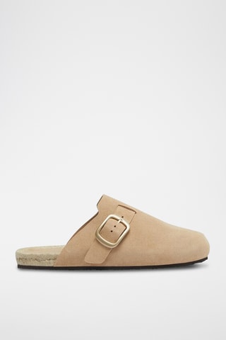Nubuck Clogs - Bruin