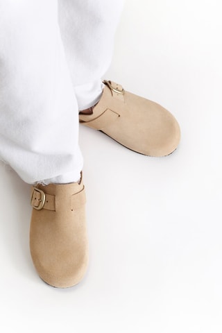 Nubuck Clogs - Bruin