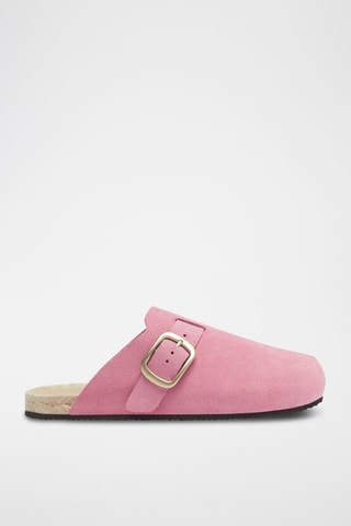 Nubuck Clogs - Roze