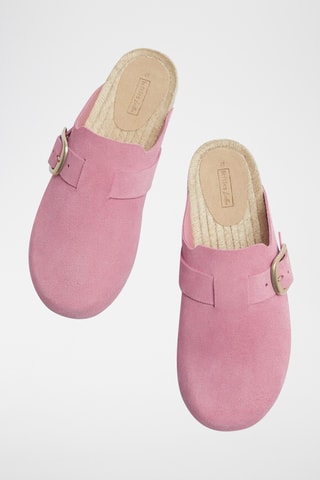 Nubuck Clogs - Roze