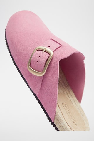 Nubuck Clogs - Roze
