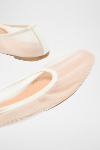 Ballerines - Ecru