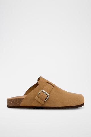 Nubuck Clogs - Bruin