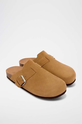 Nubuck Clogs - Bruin