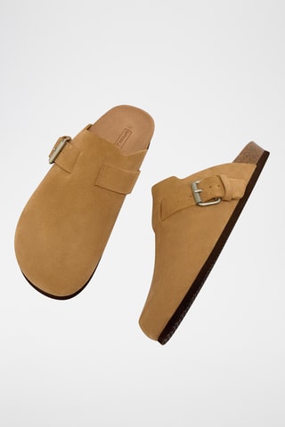 Nubuck Clogs - Bruin