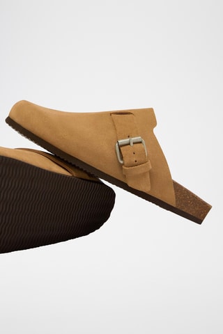 Nubuck Clogs - Bruin