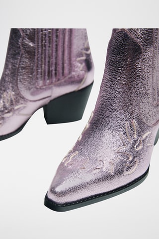 Bottines Chelsea - Rose