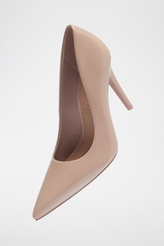 Escarpins vernis - Beige