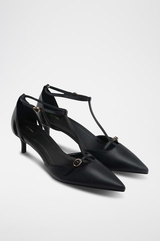 Salomés à talons - Noir