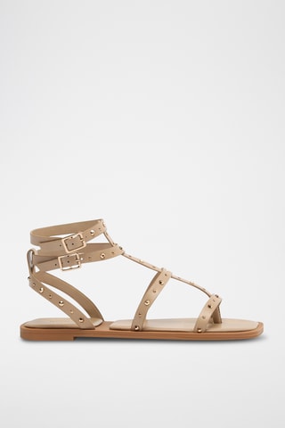 Romeinse Sandalen - Beige