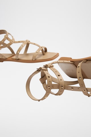 Romeinse Sandalen - Beige