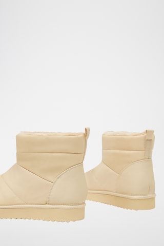 Bottines fourrées - Ecru