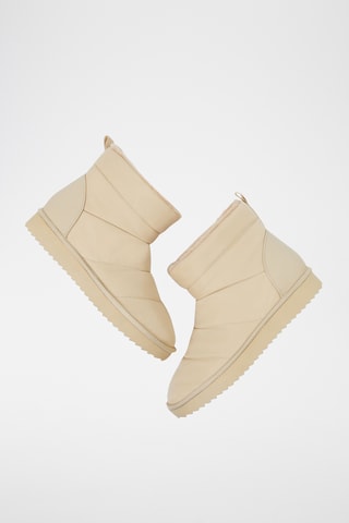 Bottines fourrées - Ecru