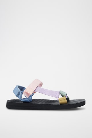 Sandalen - Lichtpaars en roze