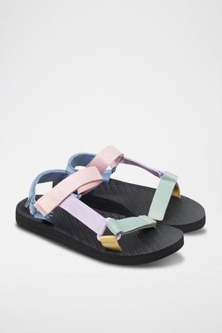 Sandalen - Lichtpaars en roze