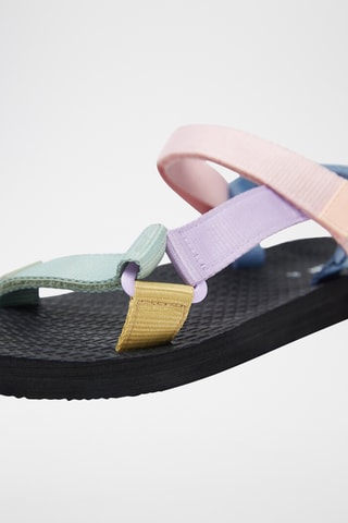 Sandalen - Lichtpaars en roze