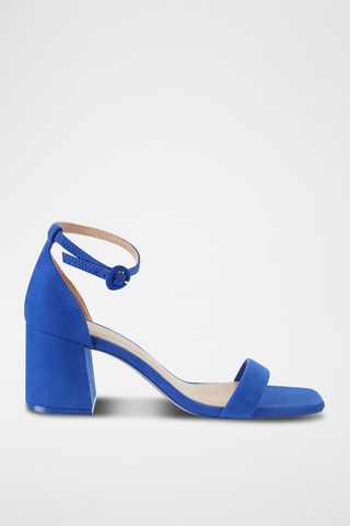 Sandales à talons - Bleu marine