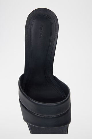 Mules à talons - Noir