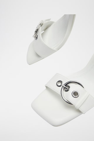 Sandales à talons - Blanc