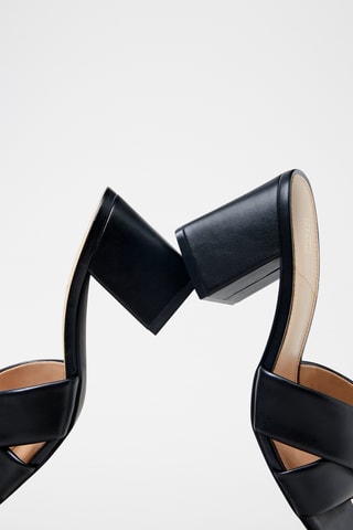 Sandales à talons - Noir