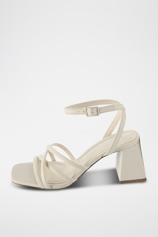 Sandales à talons - Blanc