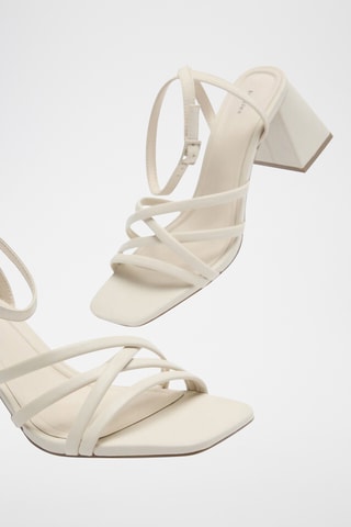 Sandales à talons - Blanc