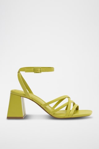 Sandales à talons - Vert clair