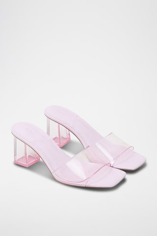 Muiltjes met Hak - Roze