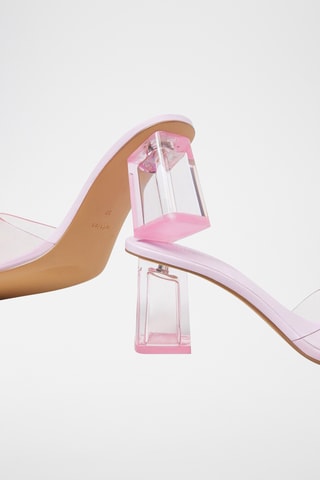 Muiltjes met Hak - Roze