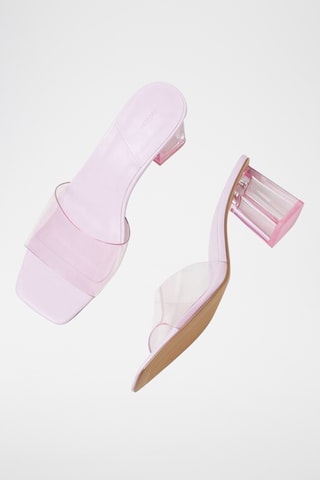 Muiltjes met Hak - Roze