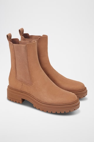 Bottines Chelsea - Camel