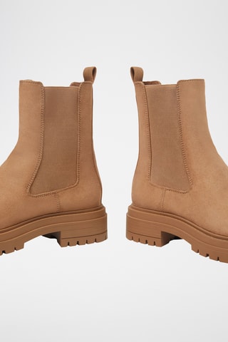 Bottines Chelsea - Camel