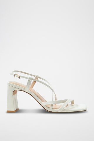 Sandales à talons - Blanc