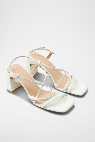 Sandales à talons - Blanc