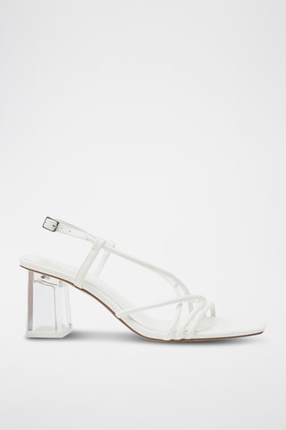 Sandales à talons - Blanc