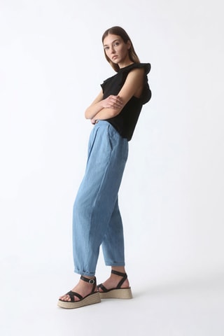 Sandales compensées - Noir