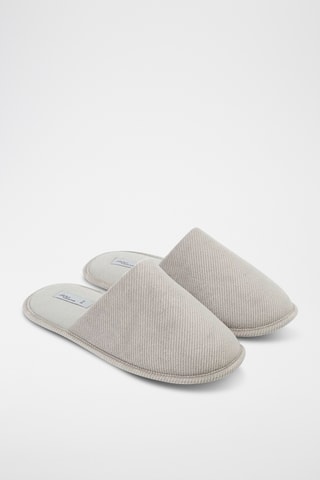 Pantoffels - Lichtgrijs