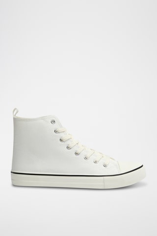 Tennis montantes - Blanc