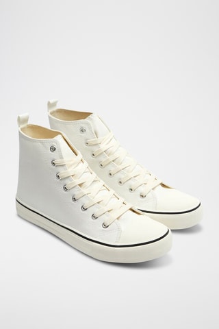 Tennis montantes - Blanc