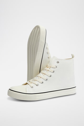 Tennis montantes - Blanc