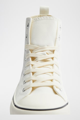 Tennis montantes - Blanc