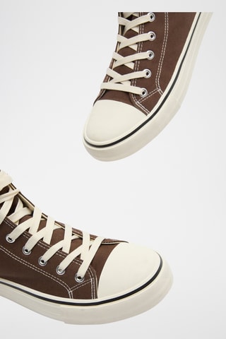 Tennis montantes - Marron