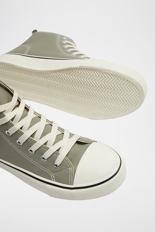 Tennis montantes - Kaki