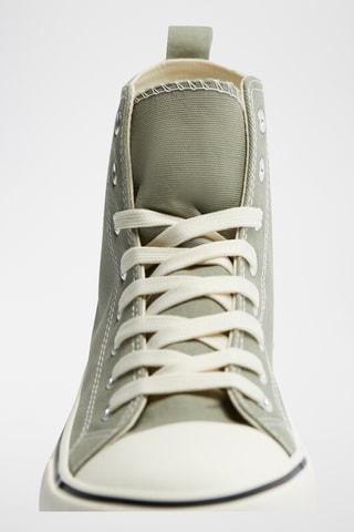 Tennis montantes - Kaki