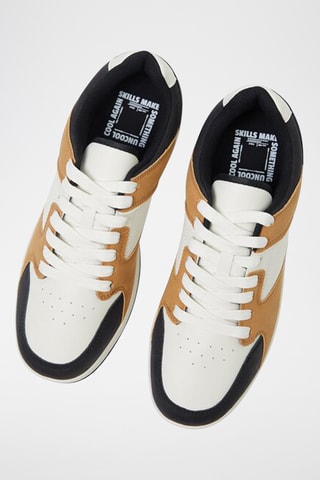 Baskets - Camel et noir