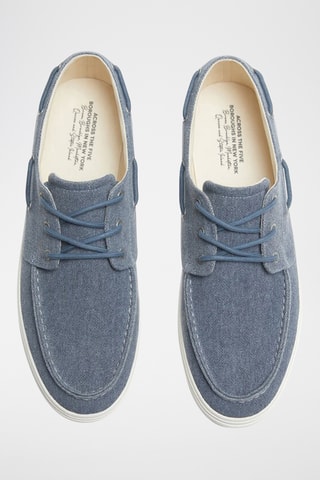 Chaussures bateau - Bleu cobalt