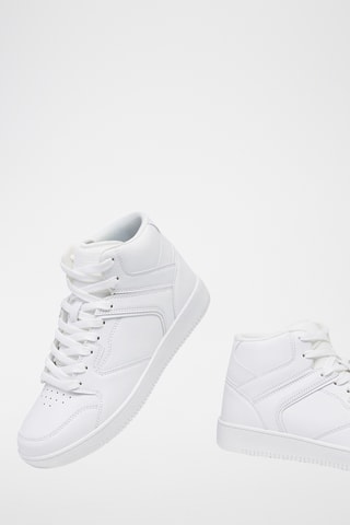 Baskets montantes - Blanc